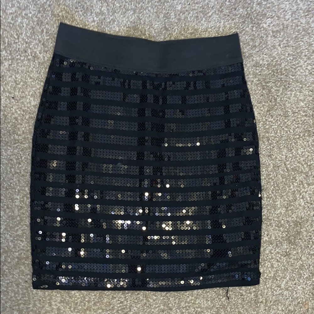 Xxi Sequins Pencil Skirt